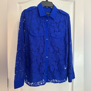 Banana republic blue shirt size S